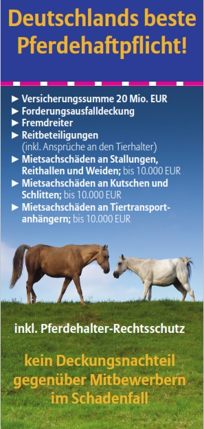 Deutschlands beste Pferdehaftpflicht